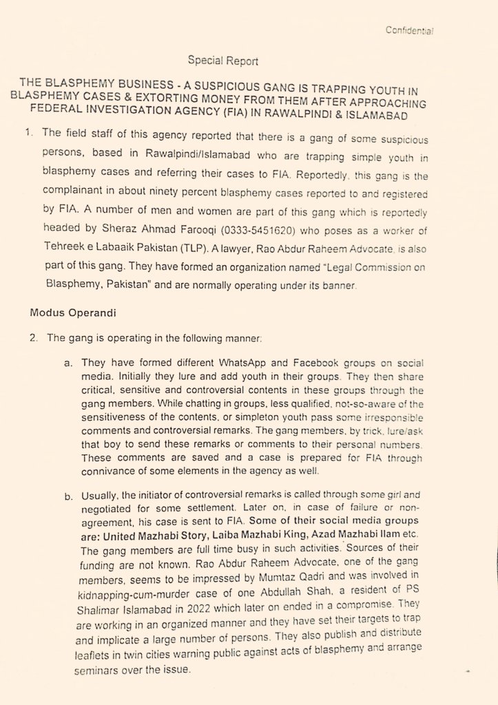 Voice of the Victims of Blasphemy Business Group tweet media