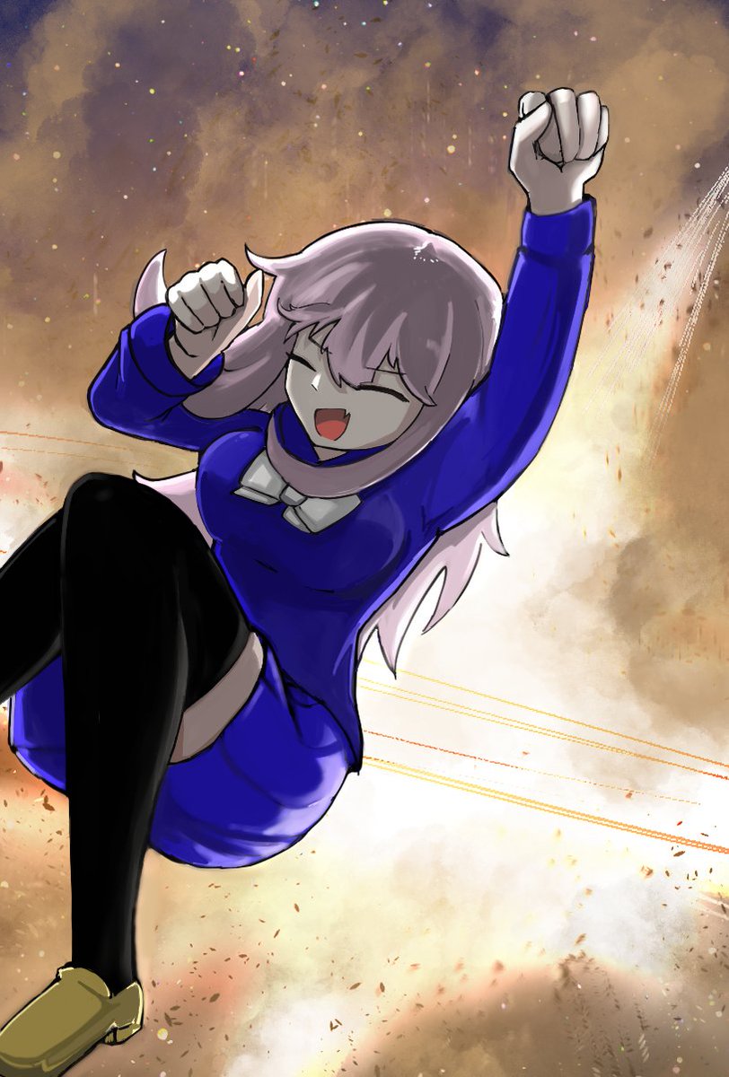 「おならで膨らましてたくさん住めるようにしてあげるね♡」

skebにて依頼者さんのオリキャラちゃんの惑星ガス爆発シチュ描かせていただきました！ありがとうございます！

「あっ多すぎた♡まぁ今後問題が起こることはなくなったから許して♡」
#sizetwitter