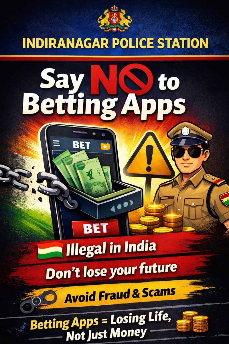 Indiranagar PS, ಇಂದಿರಾನಗರ ಪೊಲೀಸ್ ಠಾಣೆ tweet media