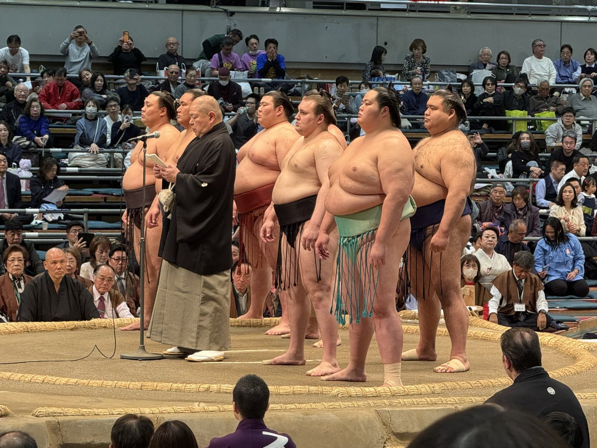 3月場所千秋楽！
#大相撲 #3月場所 #千秋楽