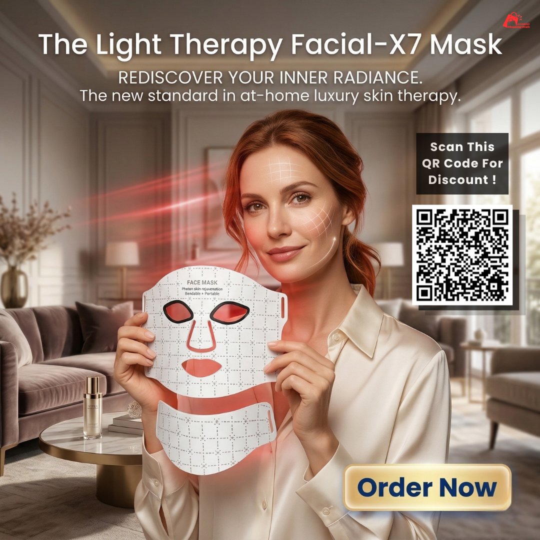 ESDOffers's tweet photo. Glow smarter with the Light Therapy Facial-X7 Mask by andbalanced.
Designed to support healthier-looking skin for your face and neck.
Relax, refresh, and upgrade your skincare routine at home.

#AndBalanced #LightTherapy #SkincareTech #BeautyRoutine #HealthySkin https://t.co/nLE4lnXtC9