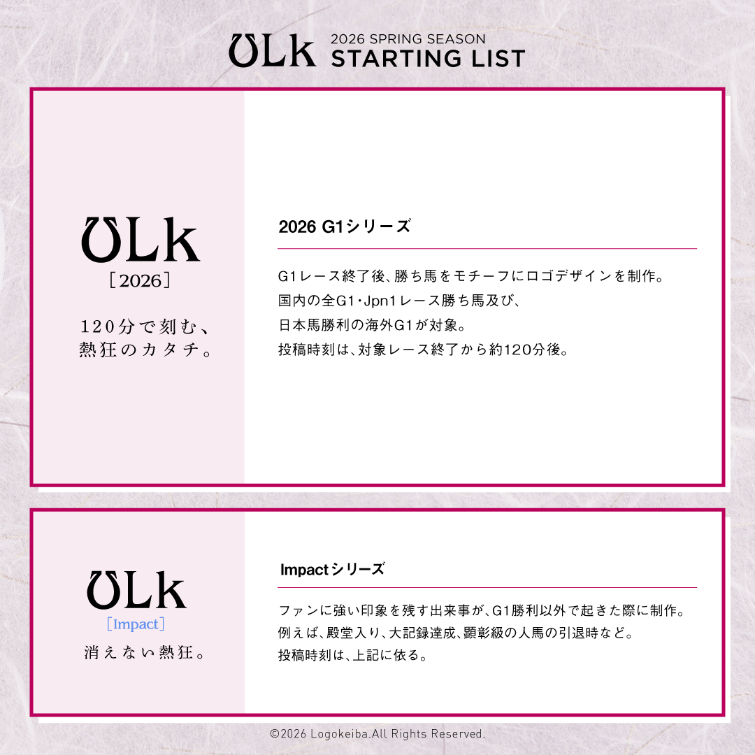 Logokeiba_ロゴケイバ tweet media