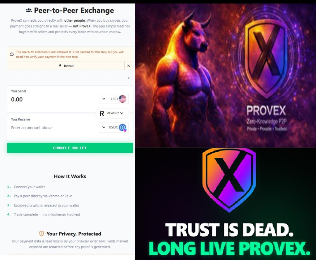 Put your $5 in now. Start building or increasing your post today. No excuses 
#Provex $Provex  #Pulsechain Provex.com 
*Open 365 no Holidays off. 
*Avoid Paperwork and ridiculous questions.
*True Self Custody 
*Start today