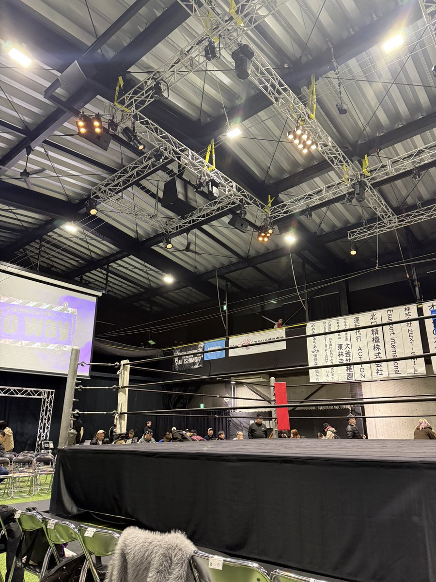 今日はこちらへはじめての会場緊張する〜💦