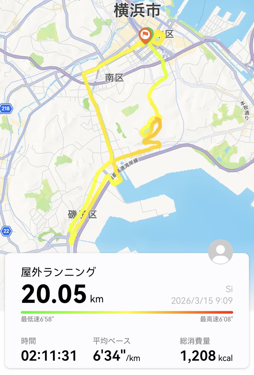 sicyan_sicyan's tweet photo. 本日は関内〜磯子へ20kmラン🏃♪
2日連続の20kmラン✌️
「失われた貌」読了📖
顔が分からず指紋も残っていない遺体について、刑事が推理を進めていくストーリー👮♂️
最後は、おぉ!そうなのか💡という驚きが💫
これで本屋大賞候補作は全て読了!
いやいや、どれも良きです😅
#cloudgo(レンタル) https://t.co/i7gA1v00C4