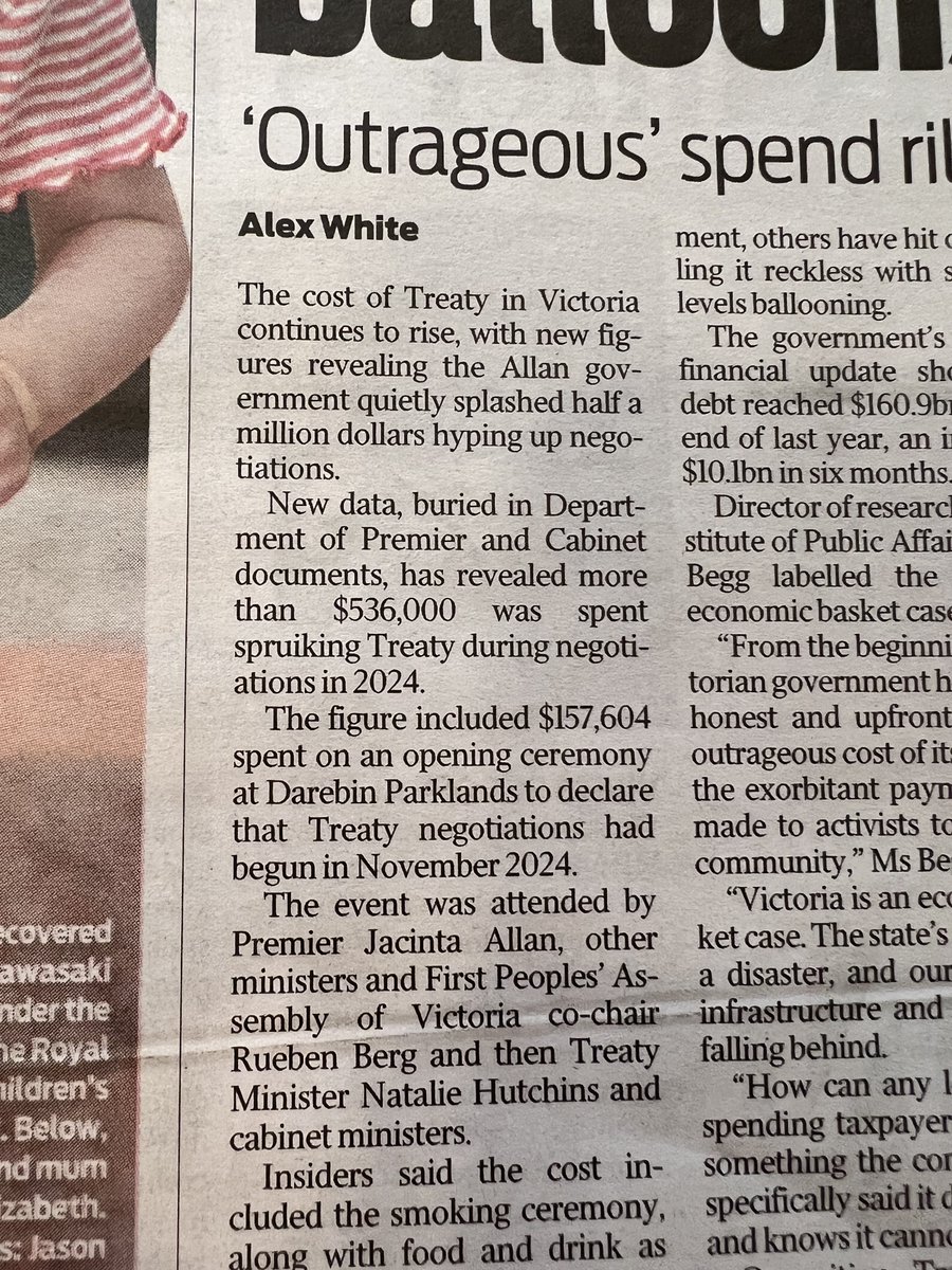 ajphelo's tweet photo. Despite the outrageous level of state debt in Victoria and the ever increasing daily interest bill, the Jacinta Andrews govt continues to waste YOUR money. November is your chance to #SaveVictoria https://t.co/JenWb47esf