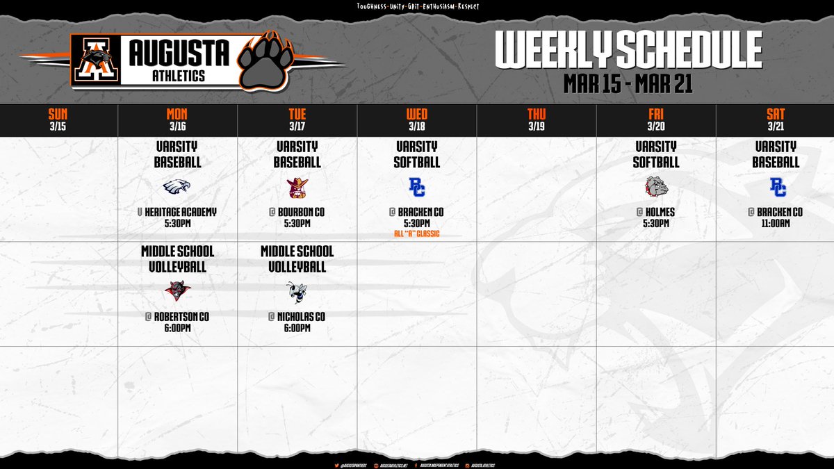 Augusta Athletics tweet media