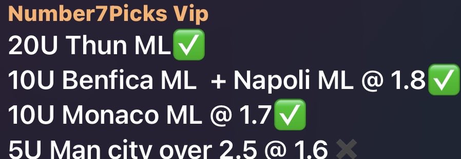 Number7 Picks tweet media