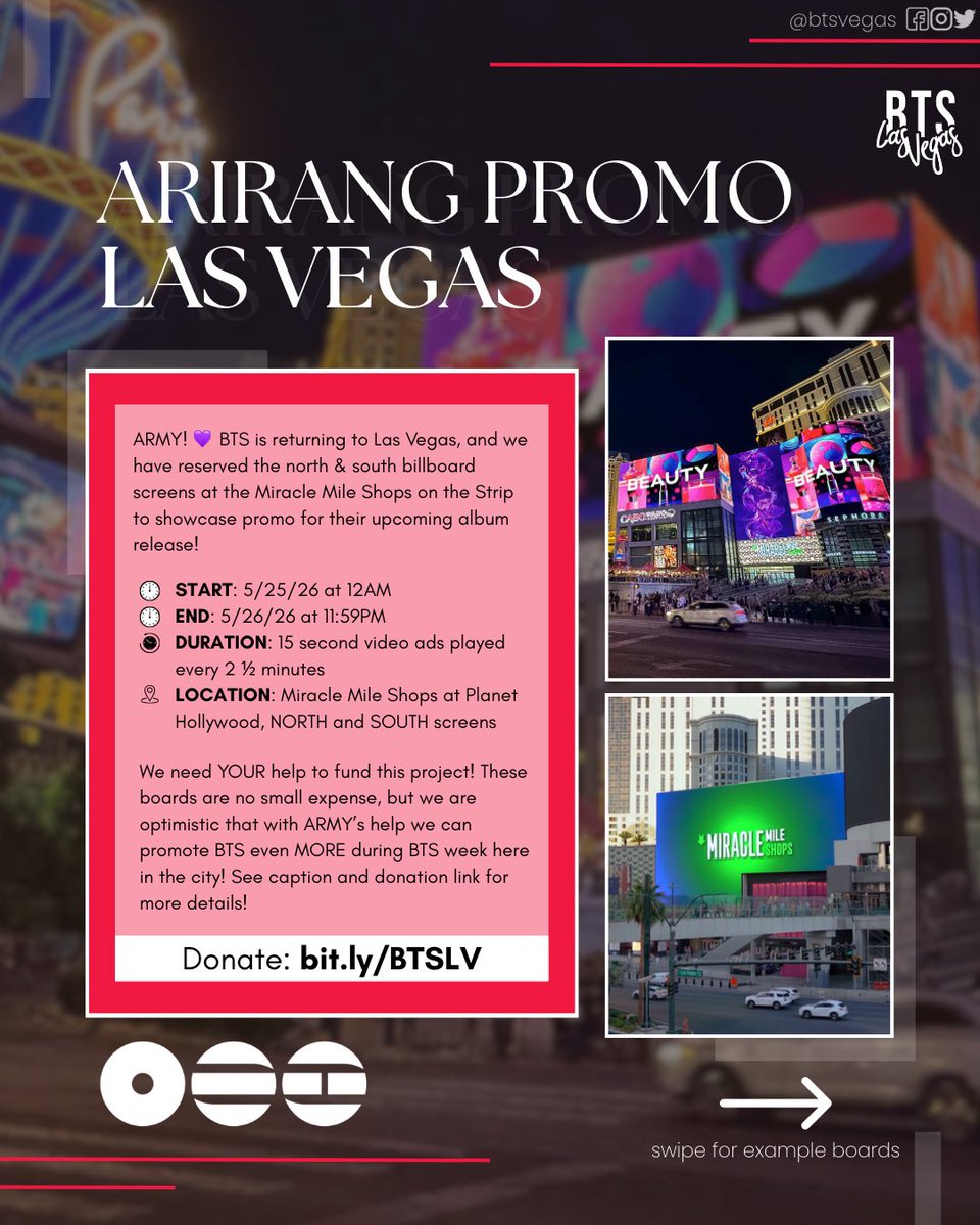 BTS Las Vegas tweet media