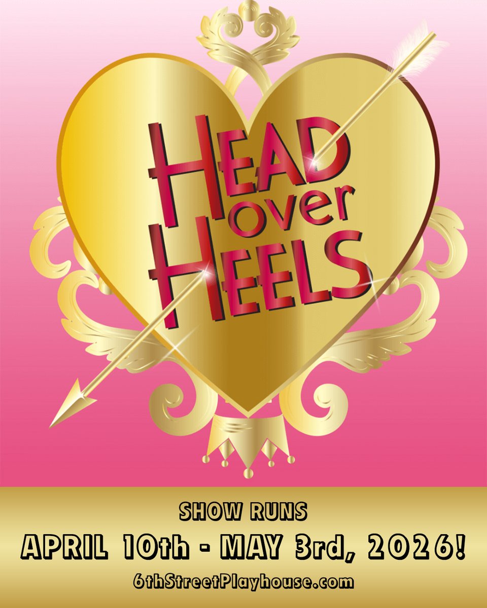 SamuelJGleason's tweet photo. I'll be playing Musidorus in @6thStPlayhouse's production of #HeadOverHeels! The show runs April 10th - May 3rd! Get your tickets using this link: https://t.co/IqACaedeqA

Check out the 2nd slide to see the show's stellar cast! https://t.co/OjvgcMouI6
