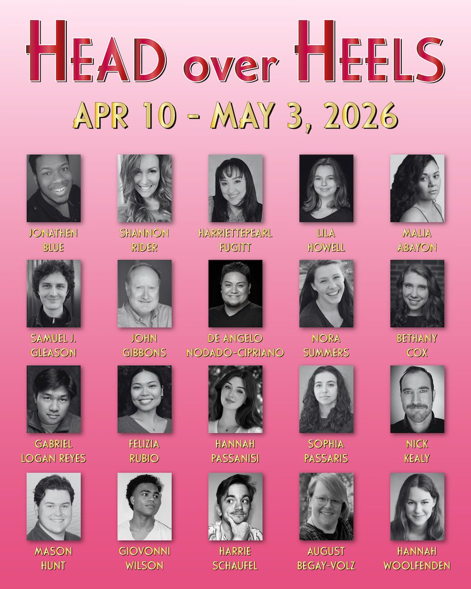 SamuelJGleason's tweet photo. I'll be playing Musidorus in @6thStPlayhouse's production of #HeadOverHeels! The show runs April 10th - May 3rd! Get your tickets using this link: https://t.co/IqACaedeqA

Check out the 2nd slide to see the show's stellar cast! https://t.co/OjvgcMouI6