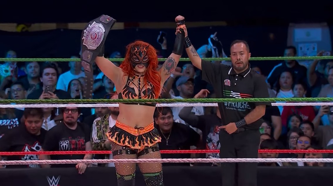 JaydonEvans10's tweet image. WOW WHAT A MATCH!!!!

On AAA Rey De Reyes Bayley accepts the open Challenge for the Reina de Reinas Championship.

Flammer retains the Reina de Reinas Championship. 

If you missed this match you definitely need to go and watch it. 

@luchalibreaaa 

#aaareydereyes #WWE #AAA
