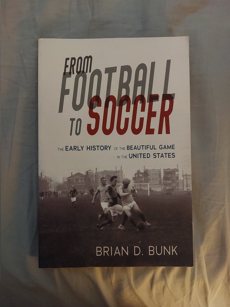ldock93's tweet photo. Book number ten in the buildup to this year's World Cup:

From Football to Soccer by Brian D Bunk https://t.co/8bZBQ3PThp