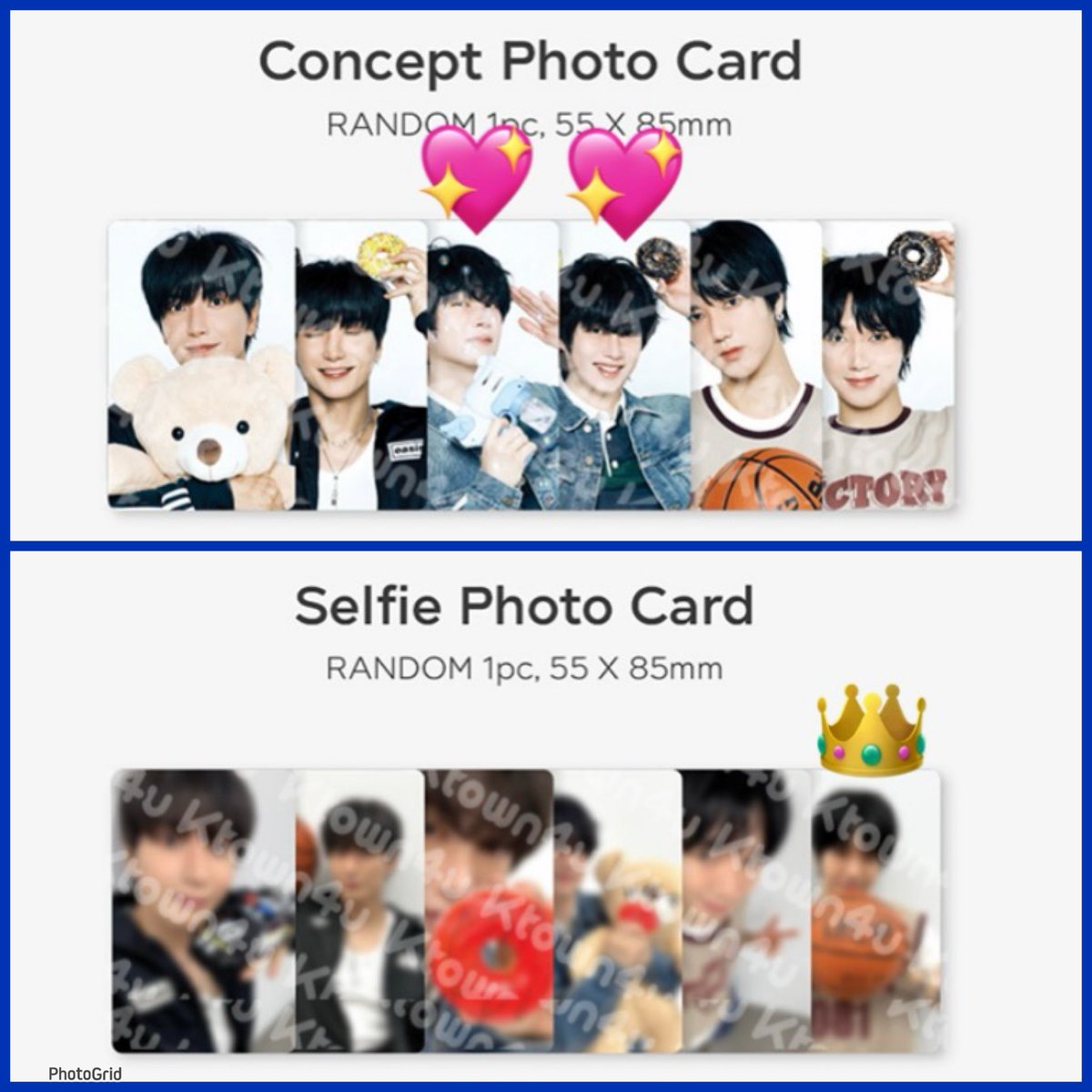 【交換希望】
SUPERJUNIOR 2026 シーグリMD
ランダムトレカの交換をお願いいたします🙏

【譲】画像①②

【求】画像③④👑イェソン、💖ヒチョル
👑決まり次第💖

同種異種は問いません。
追跡郵便での交換希望です📮
交換まで少しお時間をいただきます🙏
交換可能でしたらお気軽にお声がけください🙇‍♀️