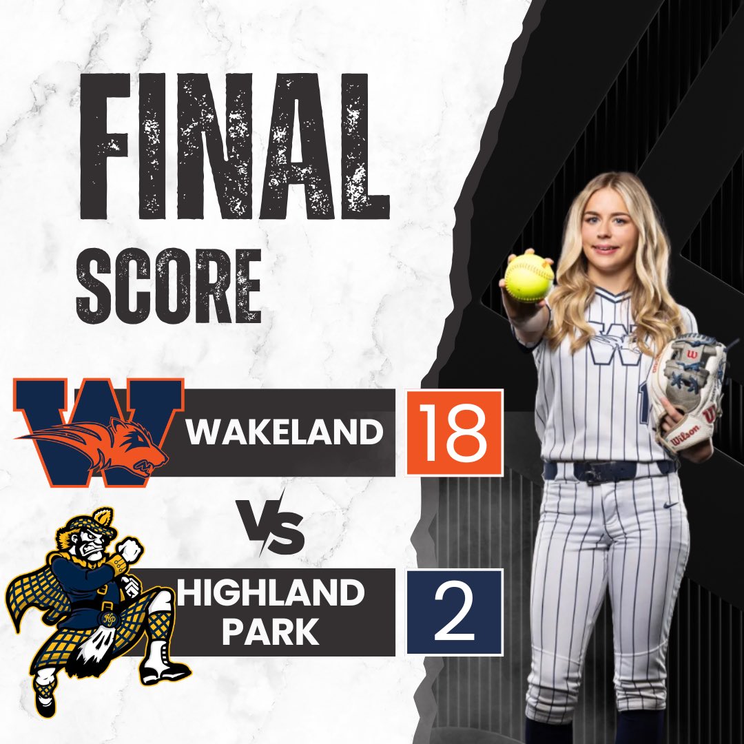 Wakeland Softball tweet media
