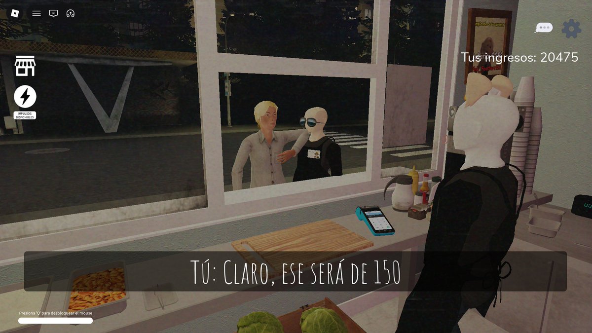 pitbull y un furro vendiendo shawarma