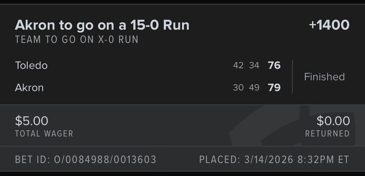 RyanDilly12's tweet photo. @FanDuel_Support please explain how this bet lost https://t.co/1qo2aS4Qpf