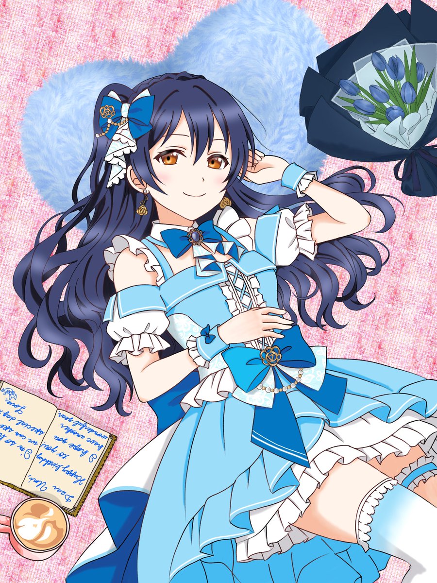 親愛なる園田海未様へ――🏹💙 #園田海未誕生祭2026 #園田海未生誕祭2026