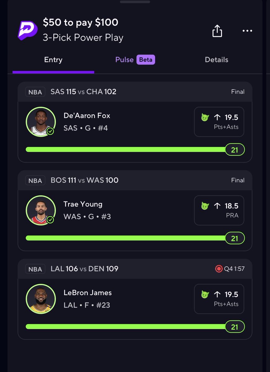 Torres_FT009's tweet photo. @PrizePicksTacos Keep doing your thing 🙌 Let's keep cashing 💰 https://t.co/lwzcMZZNeQ