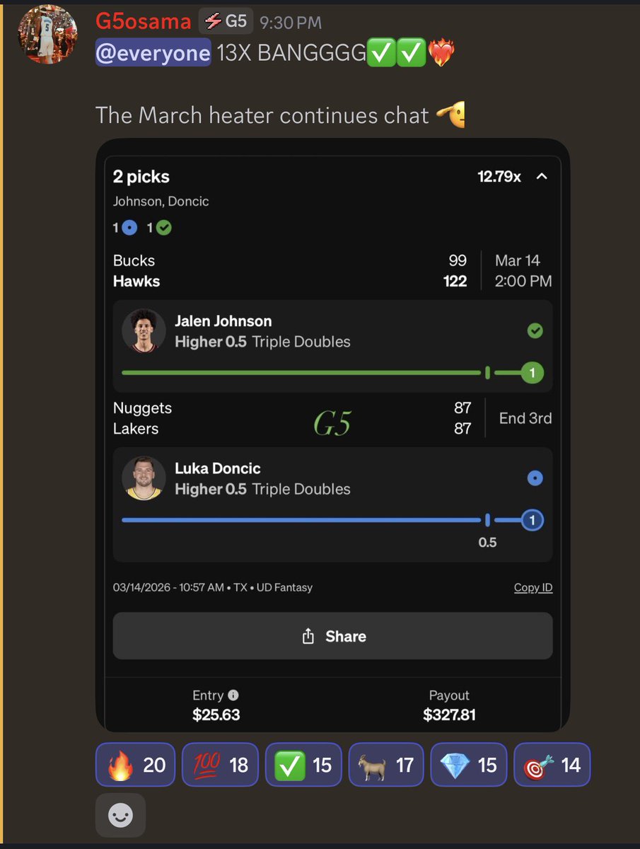 G5 picks tweet media