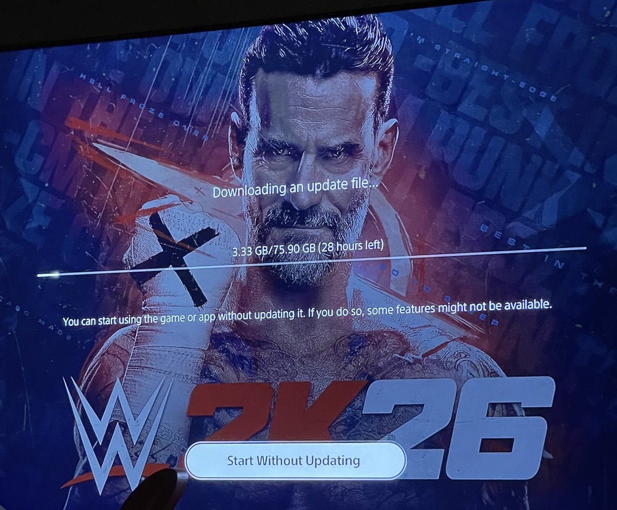 AspianoJr's tweet photo. @2KSupport I purchased the game on opening day but I still can’t open it to play it because of this 👇 I’m so angry! https://t.co/Y0CY2o6sa2