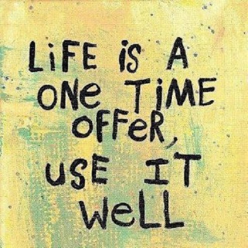 RWoodsFiction's tweet image. Life is a one time offer,
use it well.

#noregrets #livewell #bepositive