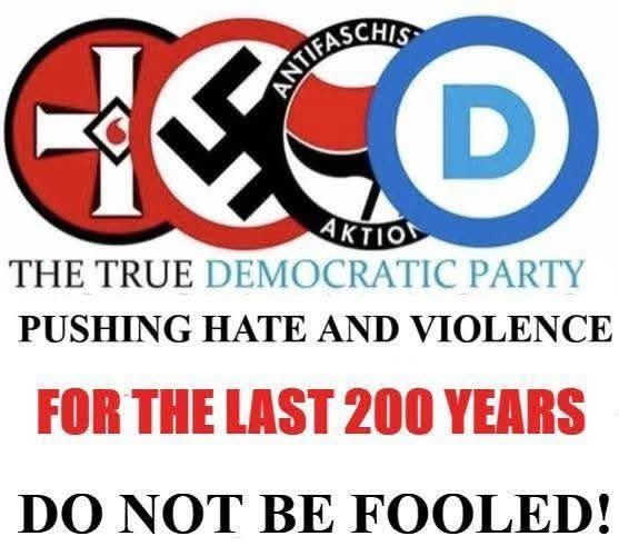dirtyharry66's tweet photo. Democrats are just plain anti American racists https://t.co/lKNbPLPtH4