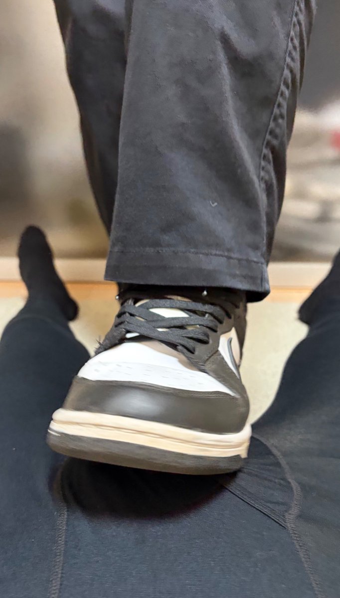 Lucifer_0228's tweet photo. 1ヶ月ぶりにお会いして頂きました

このスニーカーで
逝かせて頂きました

思いの外
4分くらいで逝ってしまって…

動画は後ほど https://t.co/FUy84oMQtb