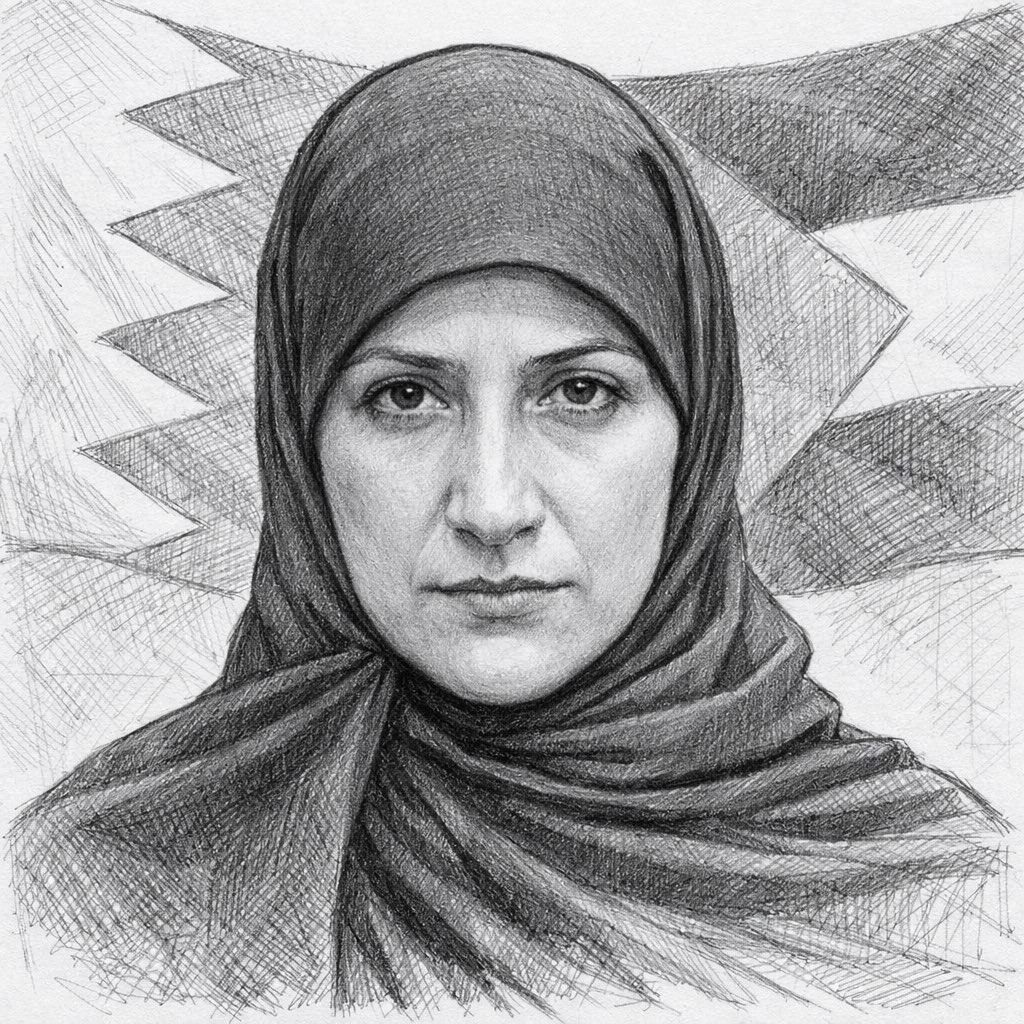 ادعوا لأختنا #بحرانية <a href="/Bahrainya313/">🇧🇭 بحرانية 🇵🇸</a>
تم اعتقالها من قبل سلطات آل خليفة المجرمة لنشاطها في الدفاع عن فلسطين ووقوفها ضد الوجود الأمريكي العسكري  في بلدها #البحرين على منصة اكس.