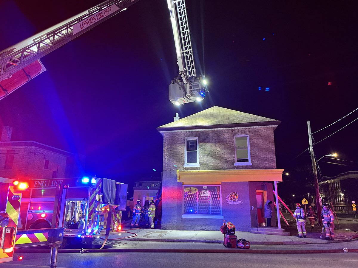 London Fire Department tweet media