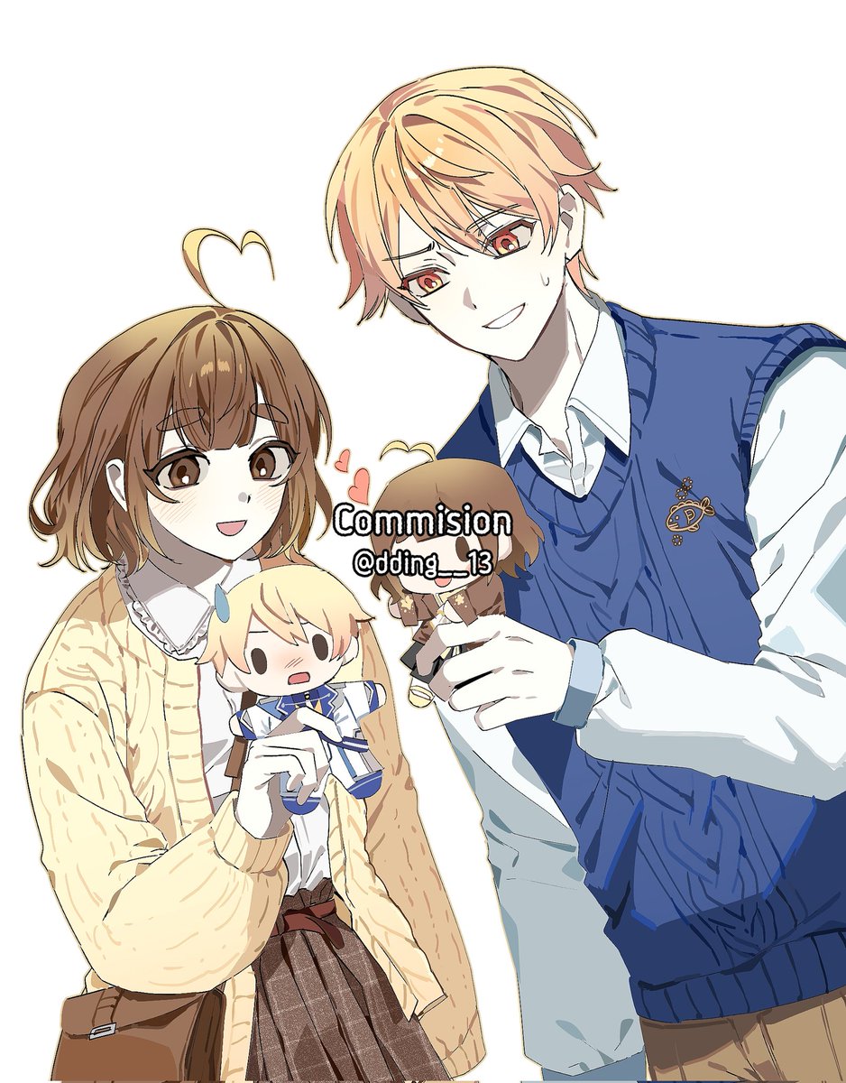 프딩 커미션계 tweet media