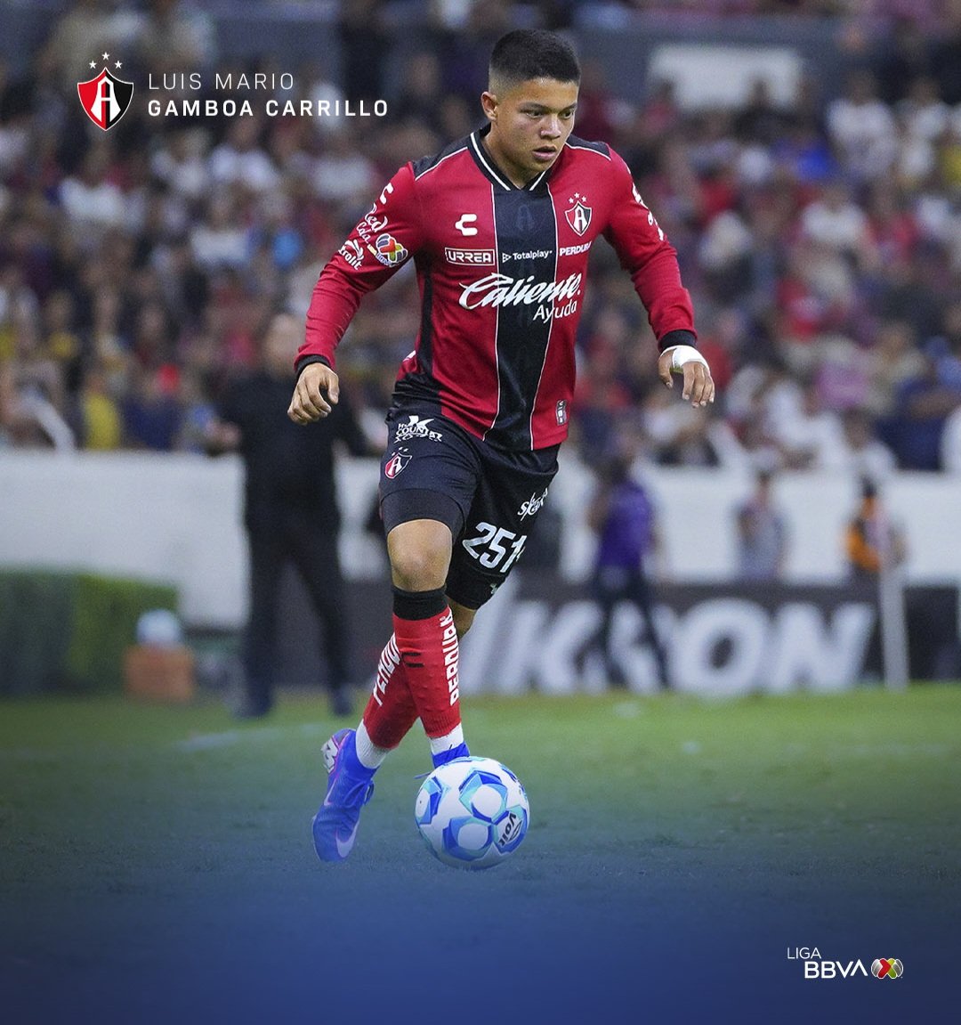 Que crack tiene Atlas en sus filas
Luis Gamboa pinta para ser un jugador de élite