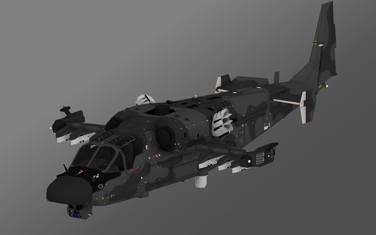 ATOM14A1's tweet photo. I love how it looks in black
#Minecraft #MCHeli #MCヘリ #lowpoly https://t.co/hPBc472XDF
