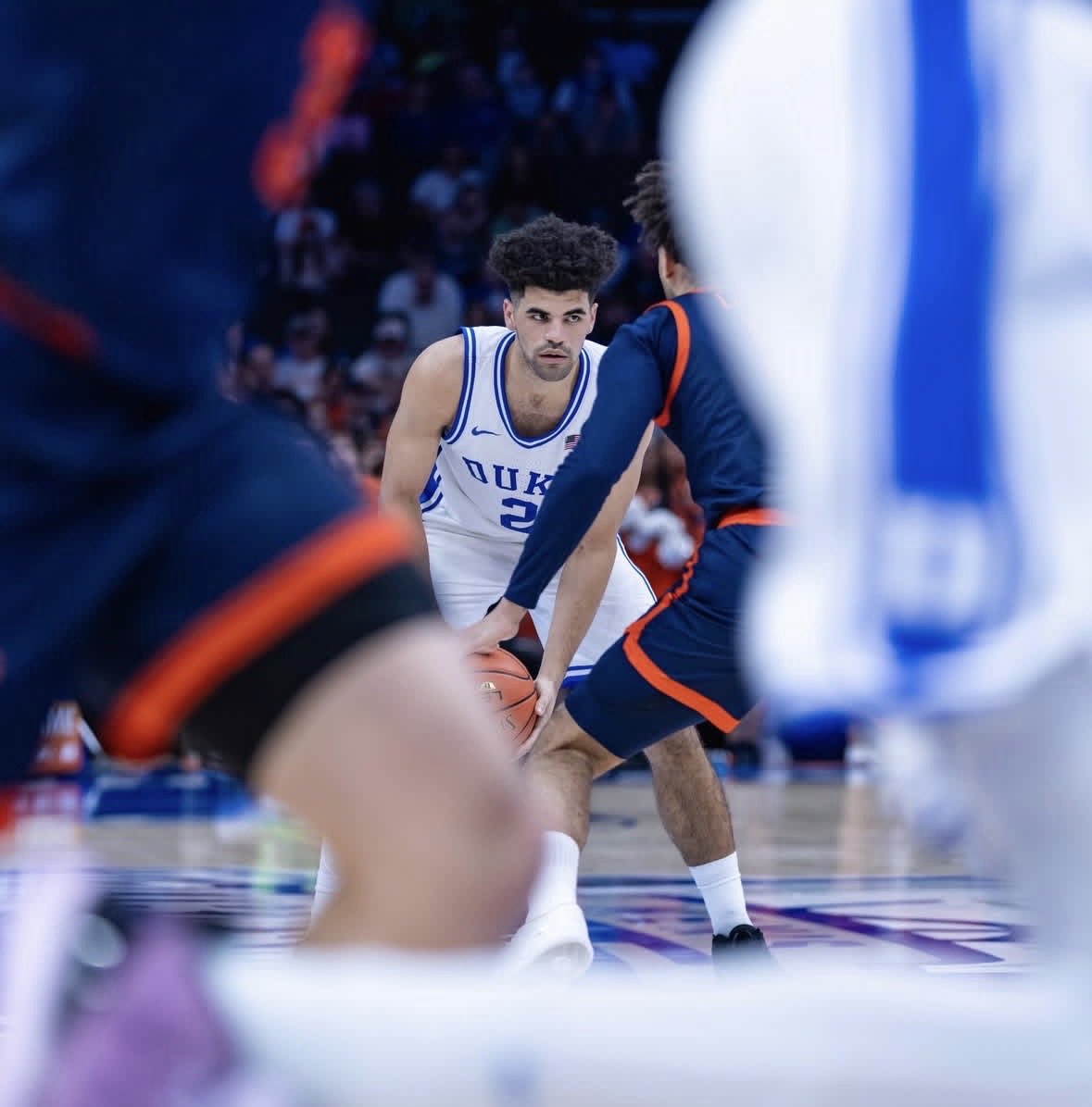 CLTBlueDevil's tweet image. Cayden Boozer tonight vs #10 Virginia

- 40 Minutes
- 16 Points
- 5 Rebounds
- 4 Assists
- 1 Steal
- 50% FG (6/12)
- 100% 3PT (1/1)

What a performance🔥
