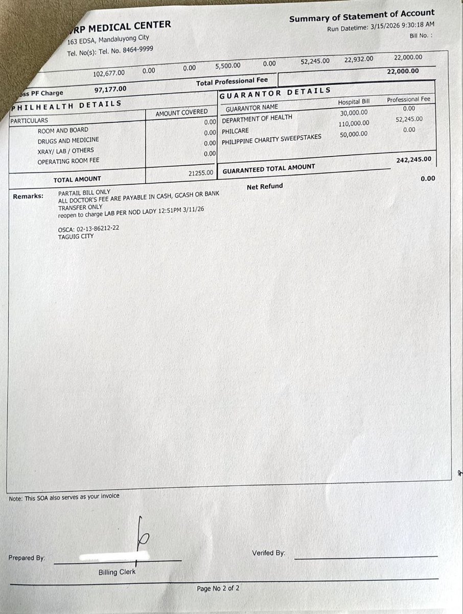 softfornasejun's tweet photo. the ff below are the running bill, clinical abstract, biopsy result: https://t.co/rJ3G3MP0SE