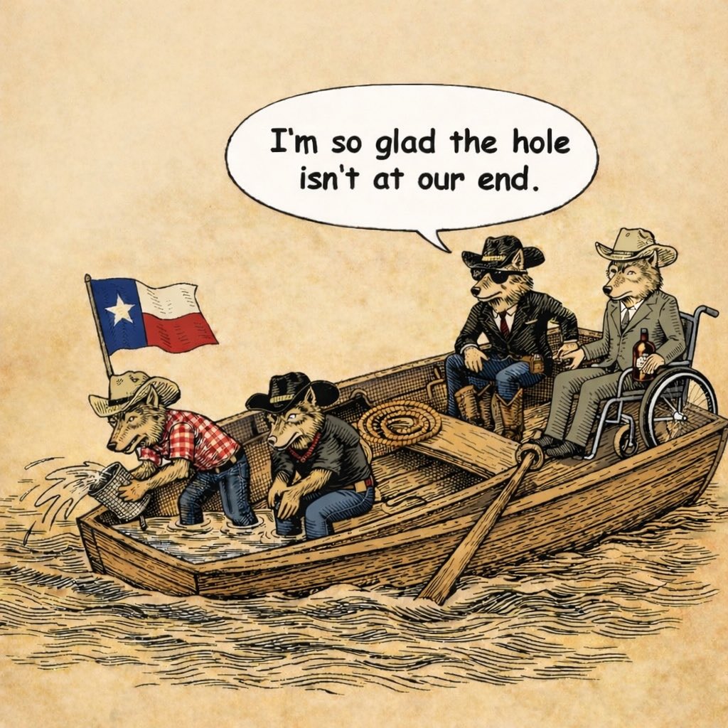 Donor economics …. Texans weary of bailing water for the ATX aristocracy while our state gets disappeared.