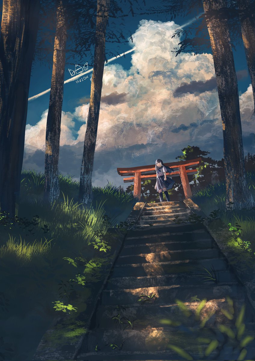 『夕立の前』 
#Huion15thAnniversary