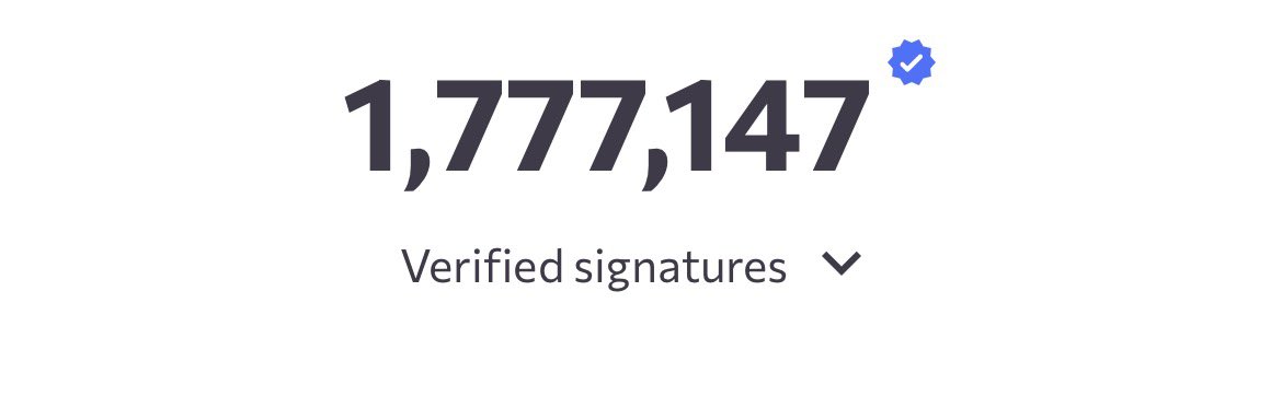 we’re nearing 2M!!!! 🗣️🗣️🗣️

c.org/MTcSkGskNy
