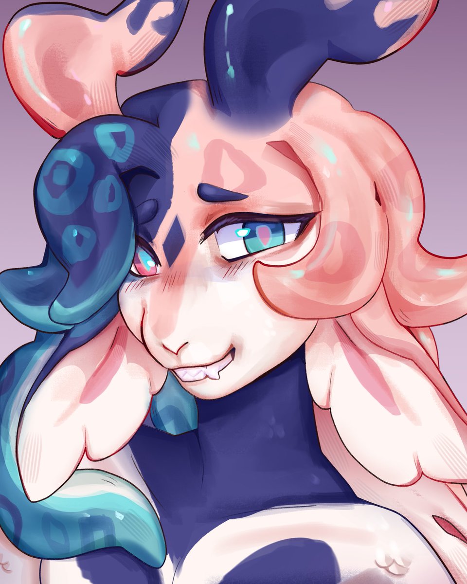chemalcal's tweet photo. I bought clip studio paint  so I drew my new symprite : D https://t.co/0nubUZQ3A3