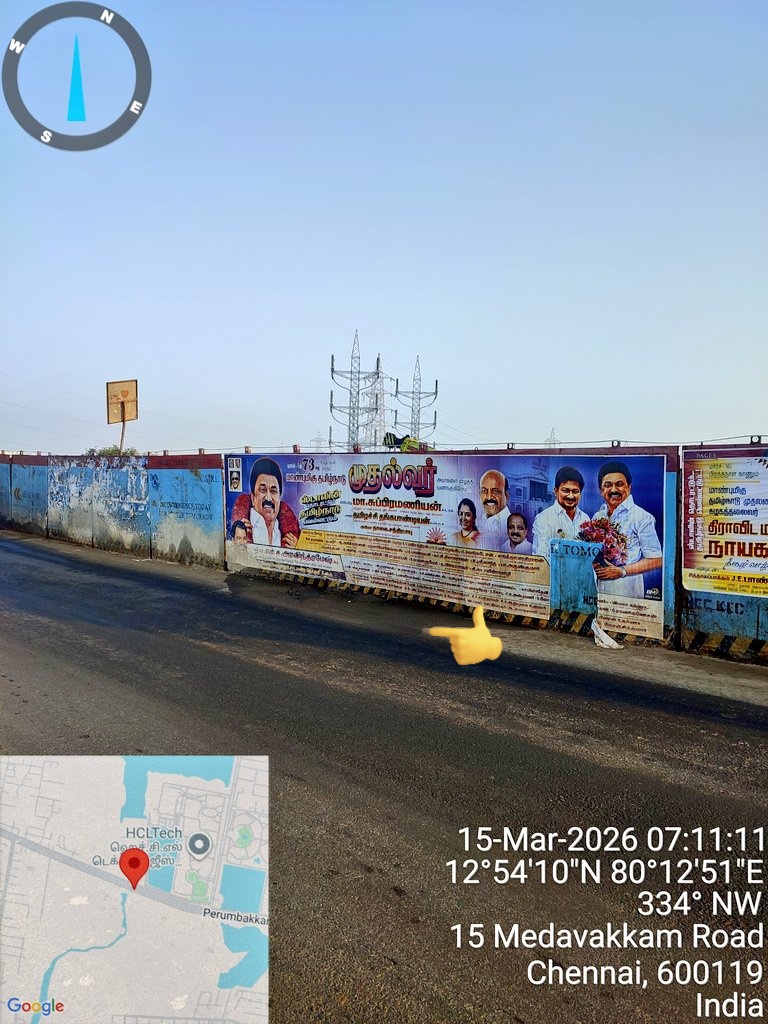embeddedprince's tweet photo. @ChennaiMetRail
This #SemmozhiSalai has metro work. This place stinks everyday, looks like temporary toilet drain water is discharged which is not hygiene for the two wheelers and pedestrians. Can you check why this is not discharged or disposed in right way. @chennaicorp https://t.co/DvoPXRDNKG