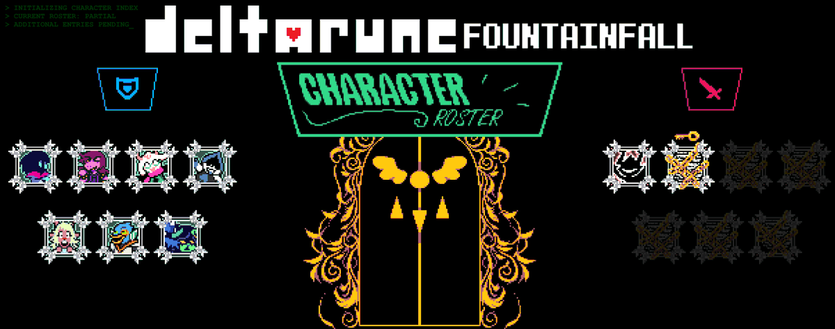 DELTARUNE: Fountainfall tweet media