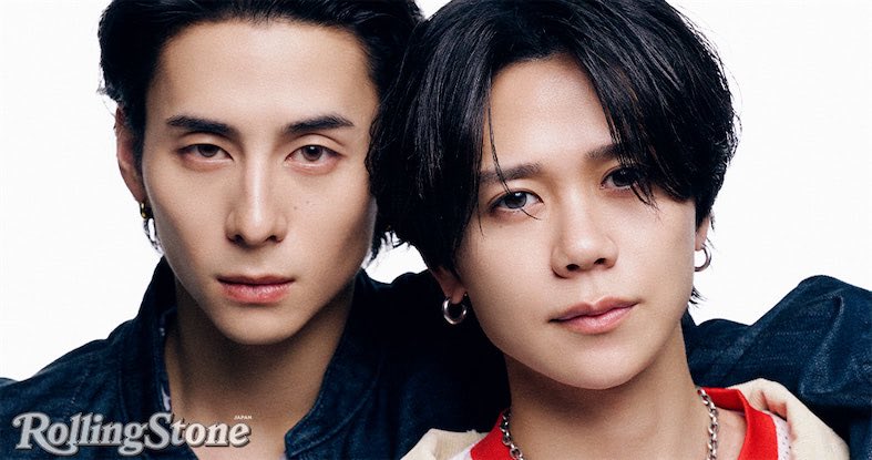 Rolling Stone Japan vol.34、INI西洸人と藤牧京介が表紙に登場