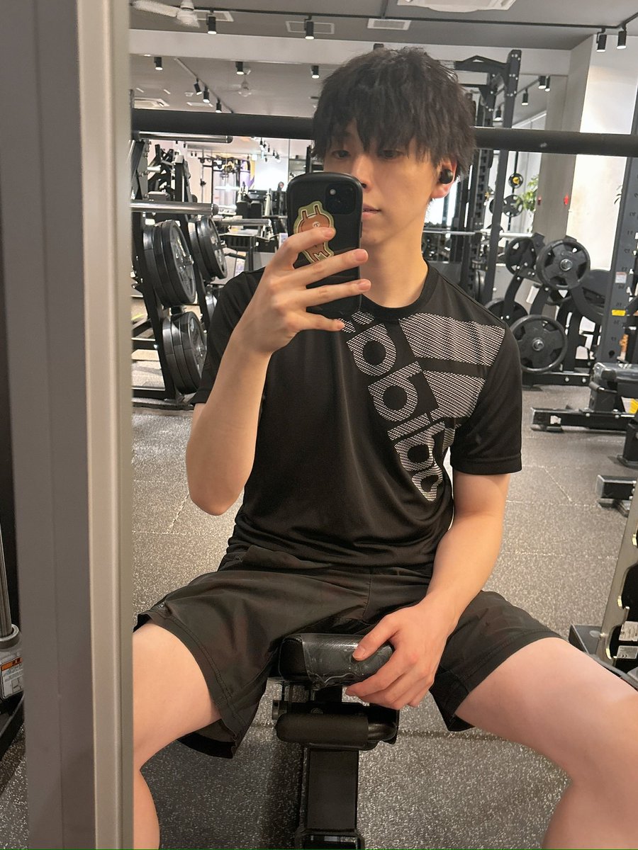 今日もちゃんとジム行ってきました🏋️