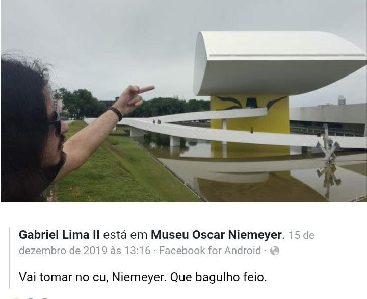 SiqueiraXBR's tweet photo. Oscar Niemeyer, filhote do nazista Bauhaus, destruiu a Arquitetura Brasileira e Bostialiozou o país. https://t.co/TQWGNKdXkQ
