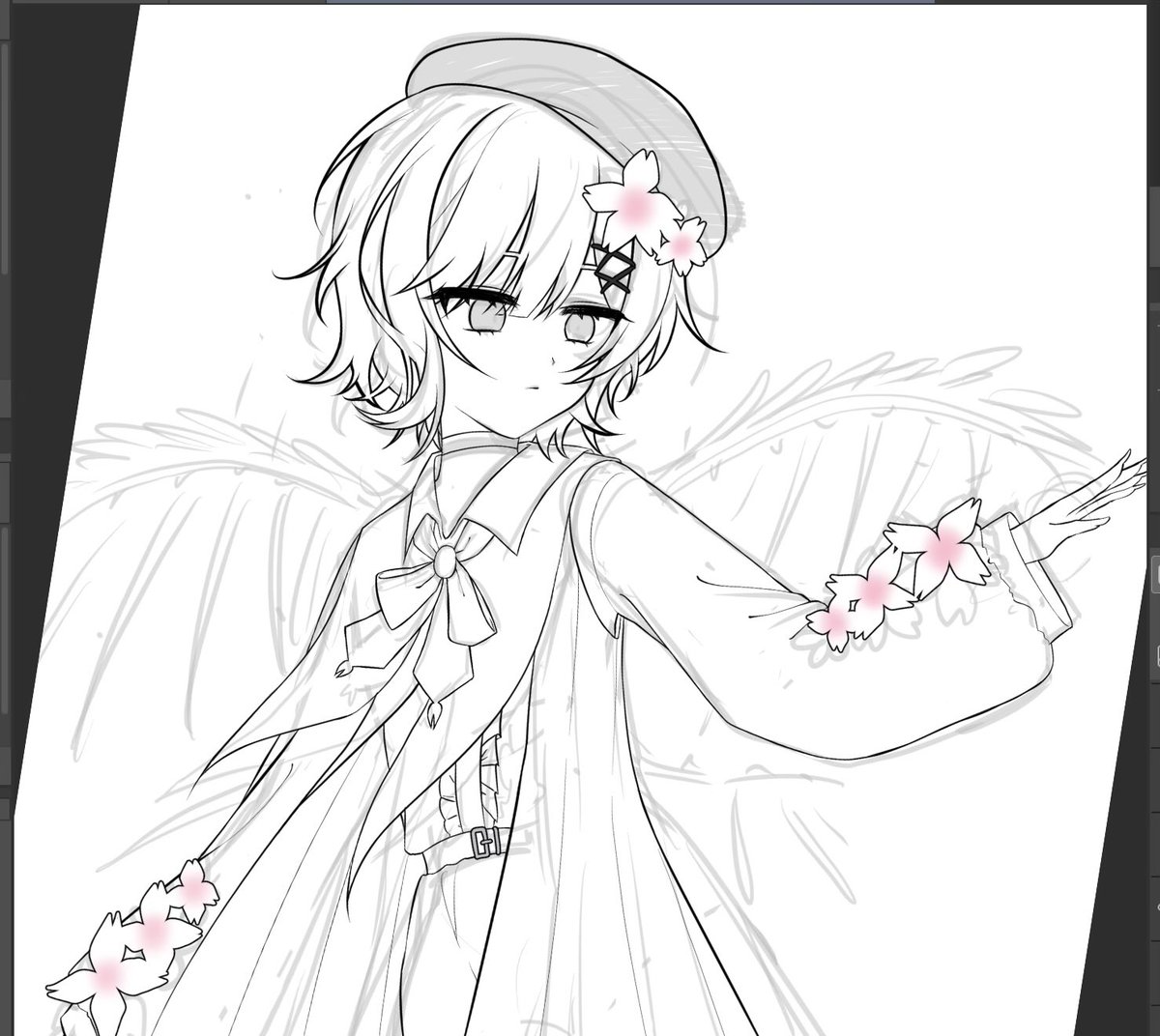 Hr_Os87's tweet photo. エマ wip😶 https://t.co/qSIuskwMv8