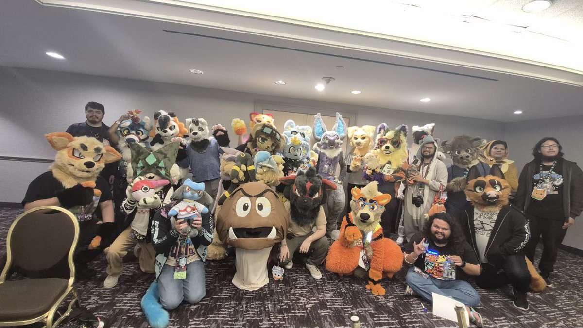 The pokefur meet at <a href="/GSFurCon/">Golden State Fur Con 2026</a> was a success!! Thank you all for coming out to my very first meet up // panel!! You guys are amazing 🌸💚

#pokemon #fursuit