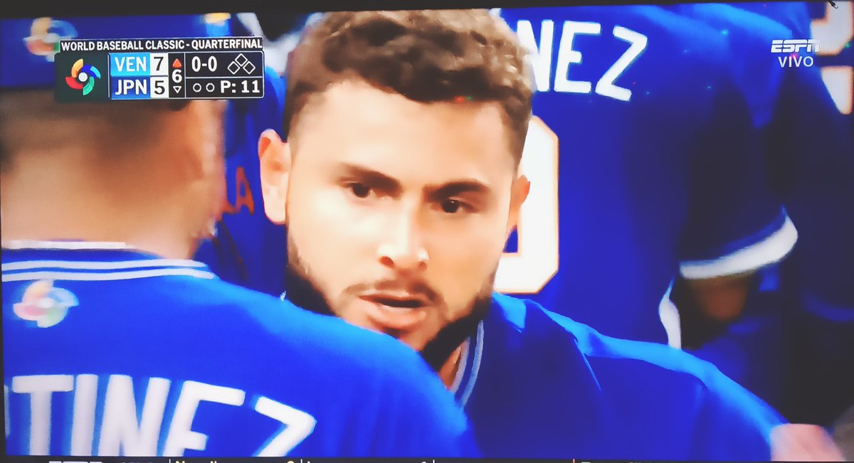 davidtuxtlas's tweet image. Abreu no te conocía, Venezuela vs japón