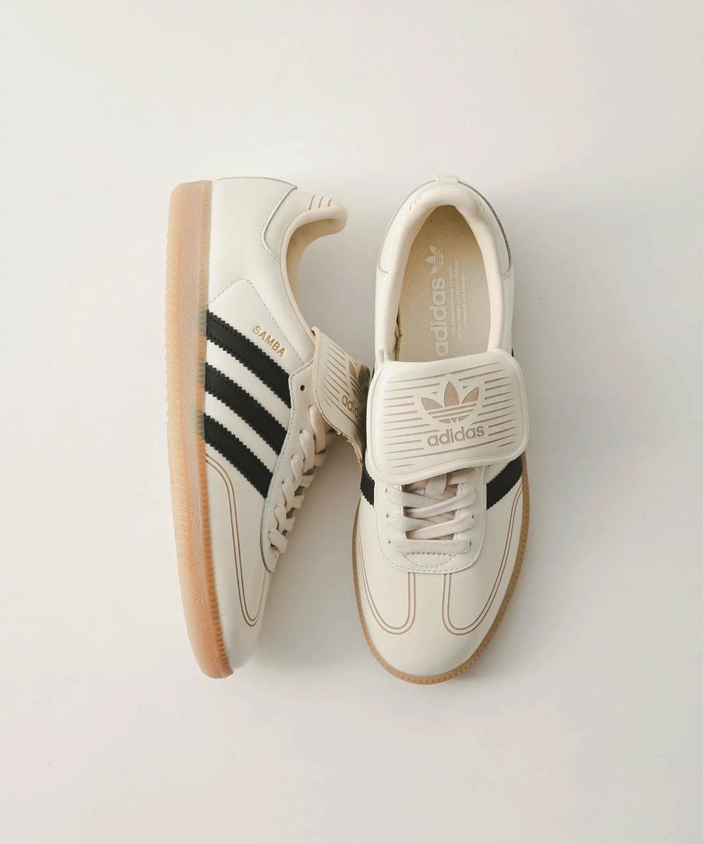 risa_rooming's tweet photo. レトロスポーティー感がたまらない🏔️
スタイリングのアクセントになること間違いなし...！

adidas EXCLUSIVE SAMBA LT https://t.co/Ubrgw33NSl
