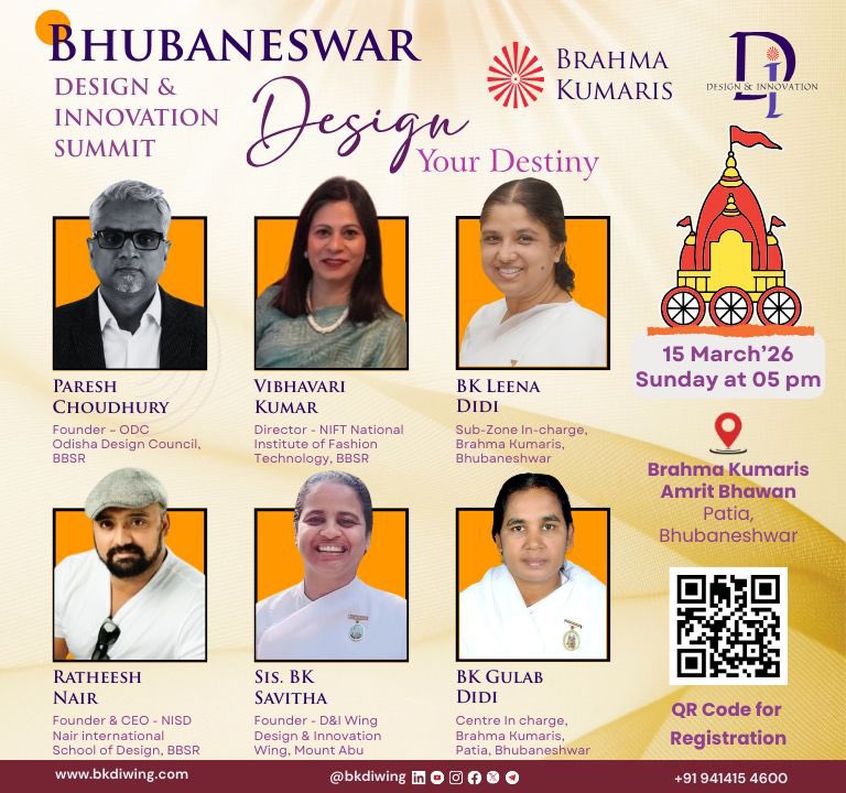 PareshCh1's tweet photo. Looking forward to speaking today at the Bhubaneswar #DesignAndInnovation Summit on the intersection of #design, #consciousness and #humanvalues. @bmcbbsr @CMO_Odisha @HUDDeptOdisha @HTH_Odisha @BrahmaKumaris @GovernorOdisha https://t.co/rQTzqkXlQR