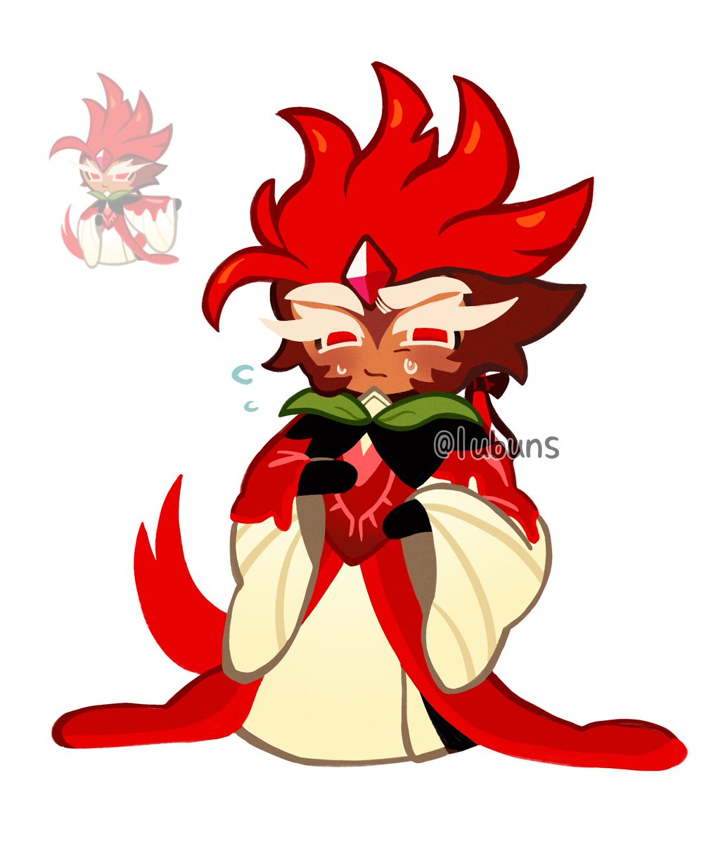 lubuns's tweet image. birb,, #crob #redpannacottacookie